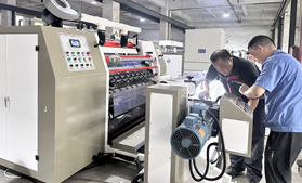 JD-DFQ1300D4-2高速冷烫膜华体会体育 透明玻璃碎膜分切复卷机